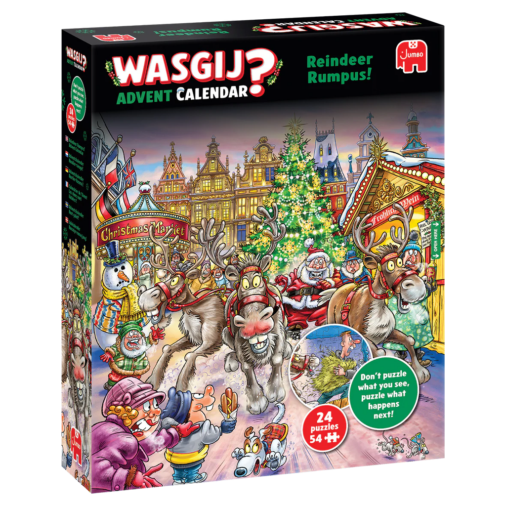 Wasgij Advent Calendar (Reindeer Rumpus!)