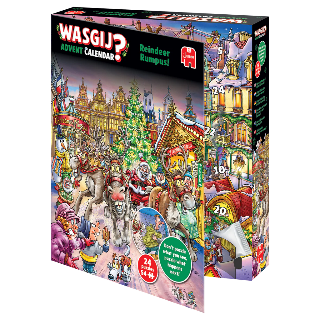 Wasgij Advent Calendar (Reindeer Rumpus!)