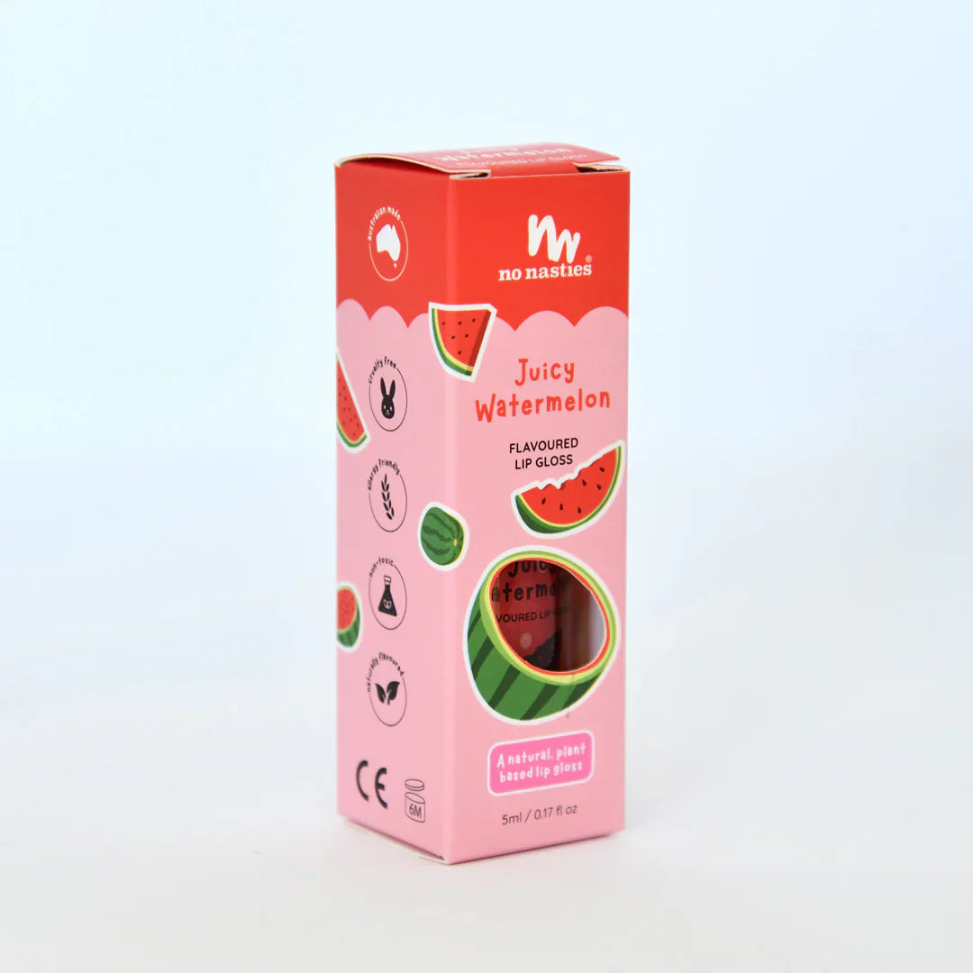 No Nasties Kids Lip Gloss (Juicy Watermelon)