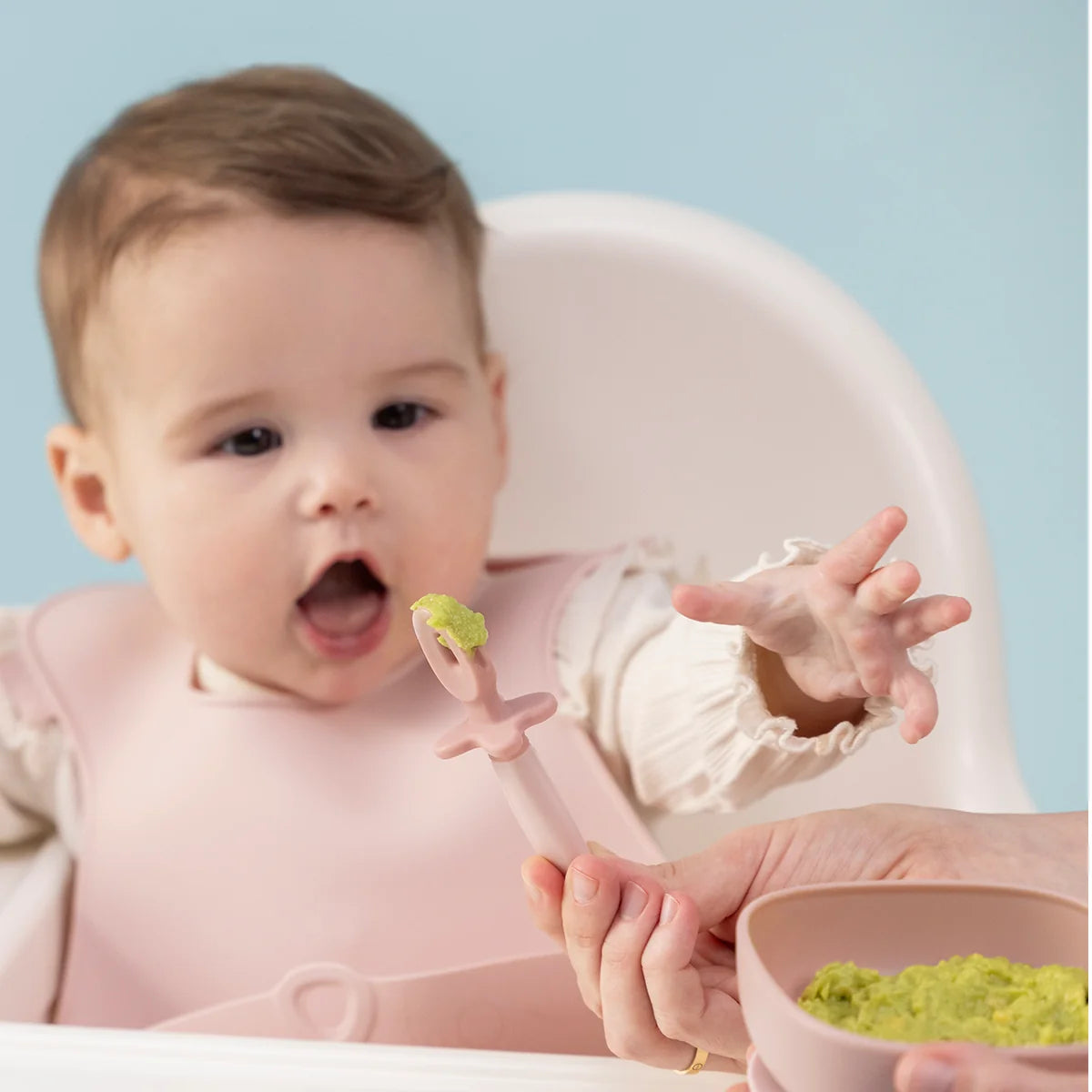 b.box Weaning Cutlery Trio (Blush)