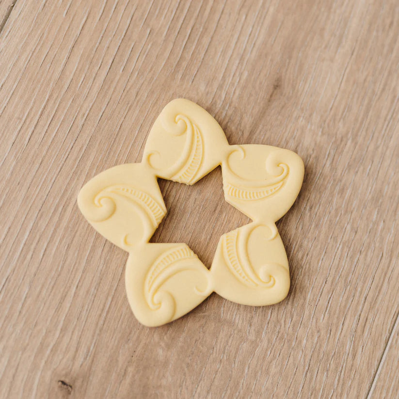 Bo & Ko Baby Whetu Teether (Lemon)