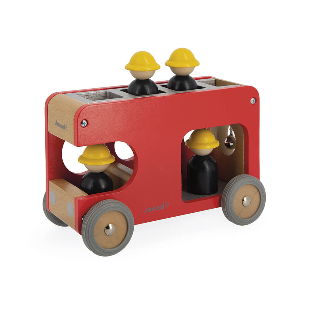 Janod Wooden Fire Truck