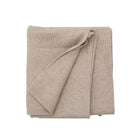 Burrow & Be Wool Knit Baby Blanket (Stone Taupe)