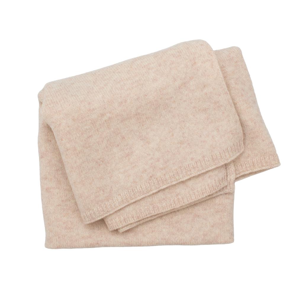 Burrow & Be Wool Knit Baby Blanket (Ecru)