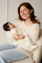 Merino Kids Wrap Onepiece (Cloud)