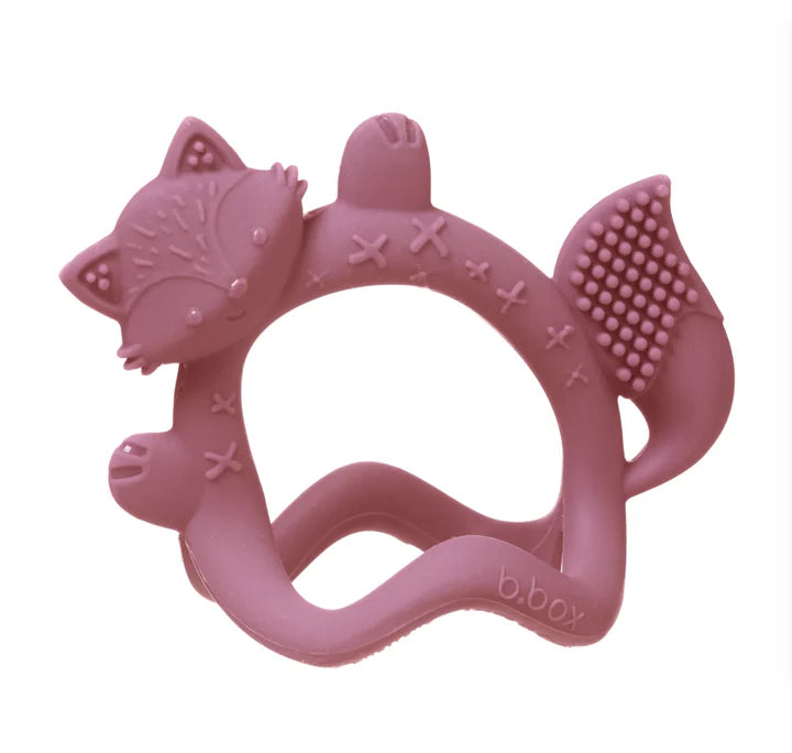 b.box Wrist Teether (Blush Fox)