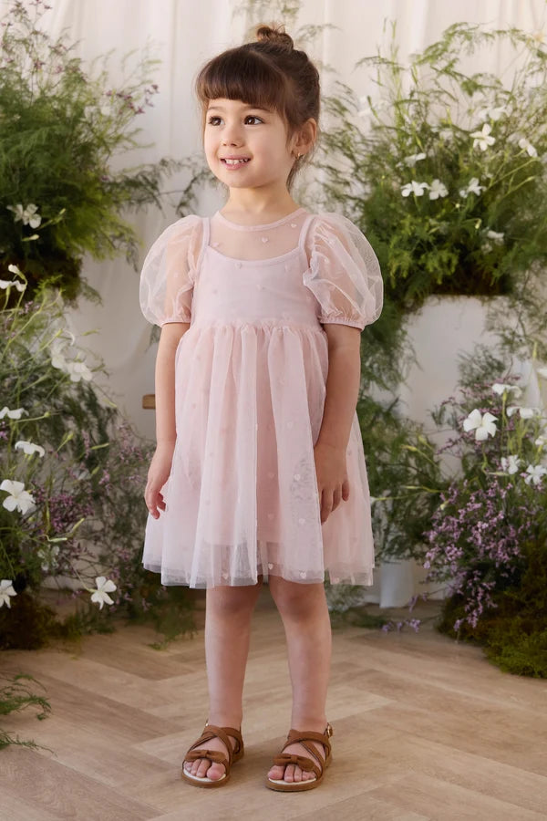 Jamie Kay Zoella Tulle Dress (Petite Heart Rosie)