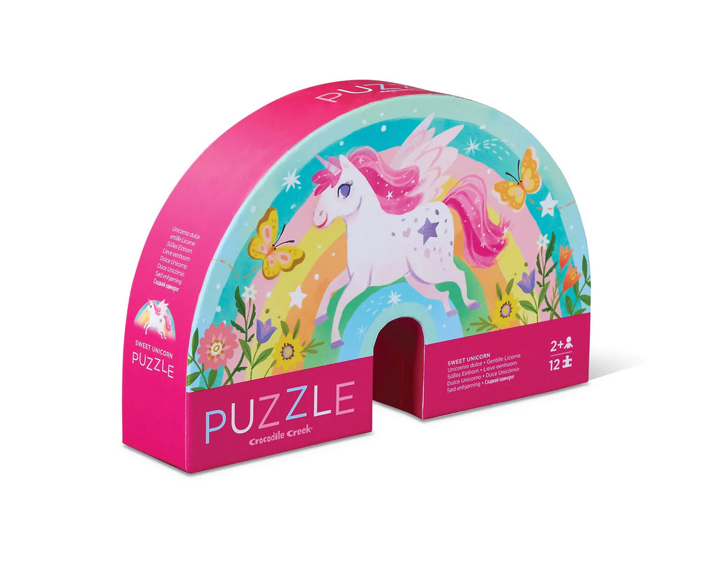 Croc Creek Mini Puzzle (12 Pce) Sweet Unicorn