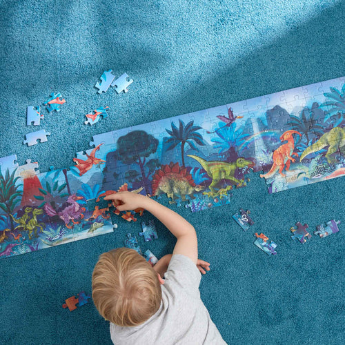 Hape 200pc Glowing Dinosaur Puzzle