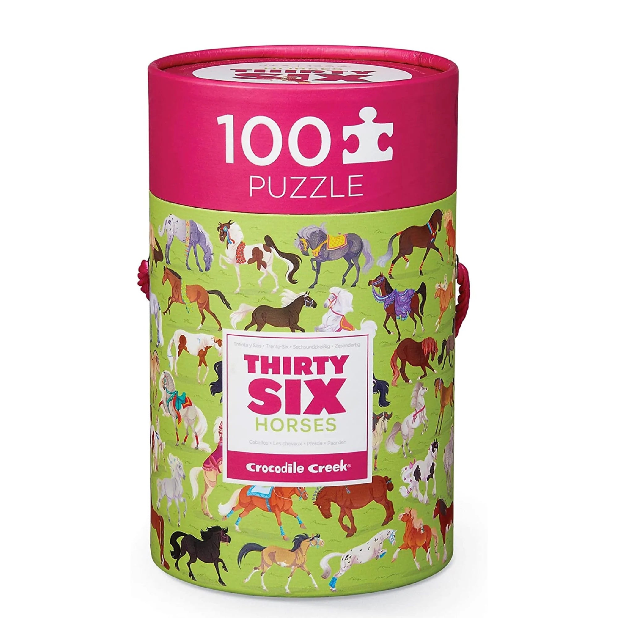 Croc Creek 36 Animal Puzzle Horses 100 Piece
