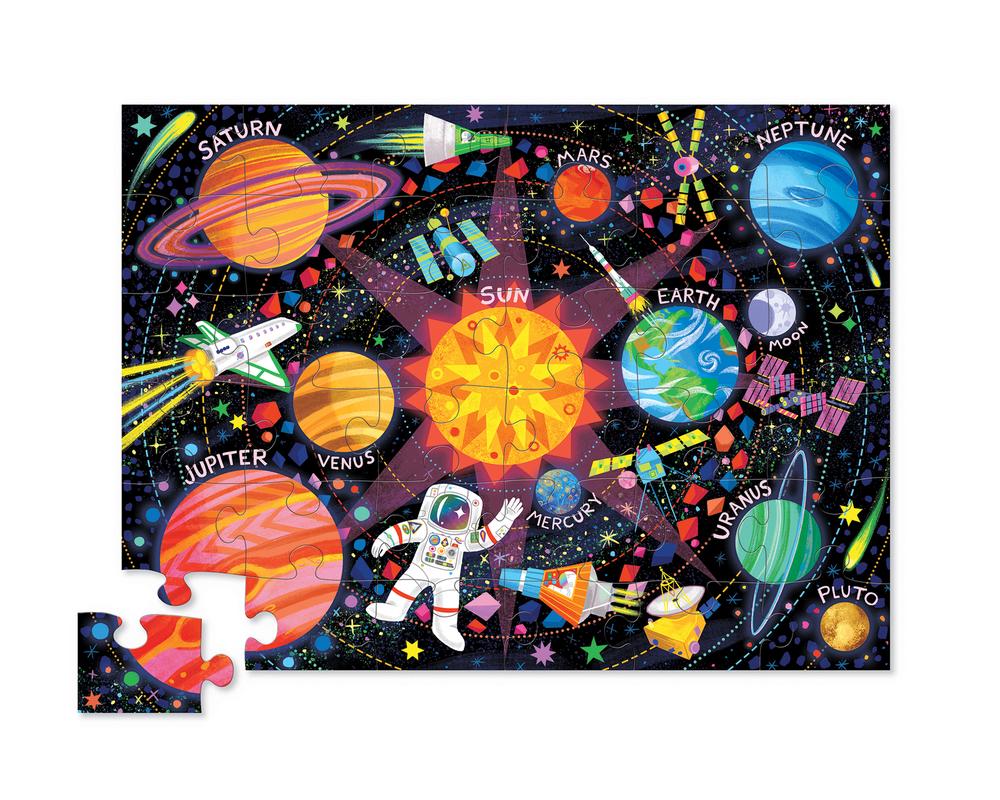 Croc Creek 36 Pce Space Explorer Puzzle