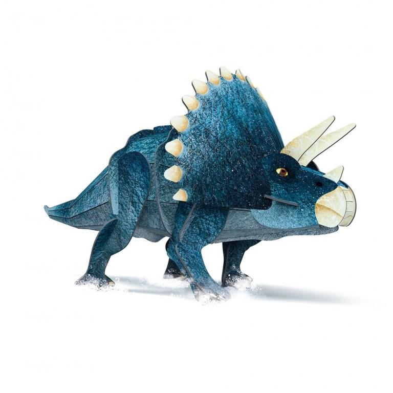 Sassi The Age of Dinosaurs 3D Model & Book (Triceratops)