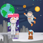 mieredu magnetic puzzle space adventurer