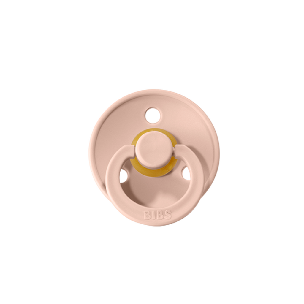 bibs pacifier 2 pack of baby dummy in blush