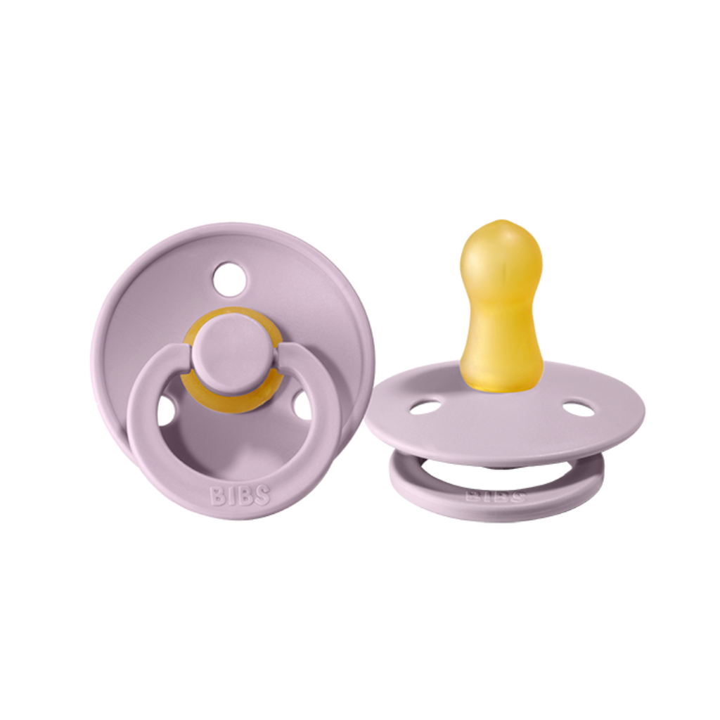 bibs pacifiers 2 pack of baby dummies in dusty lilac 