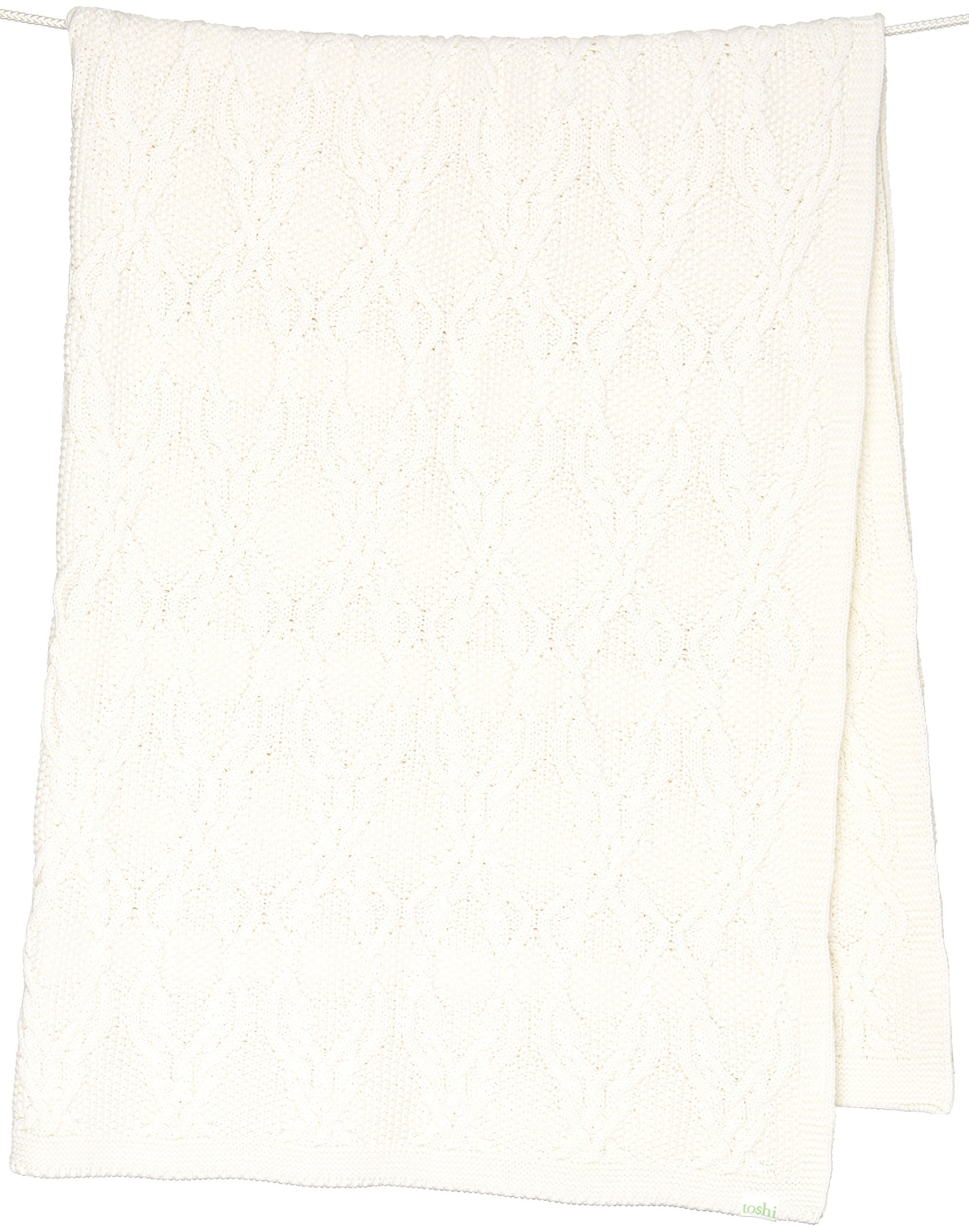 Toshi Bowie Blanket (Cream)