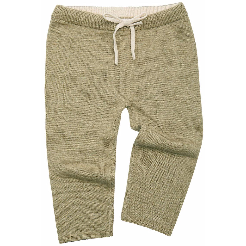 toshi organic cotton andy leggings in olive green