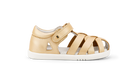 Bobux I Walk Tropicana II Sandal (Quickdry Pale Gold)