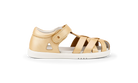 Bobux Kid + Tropicana II Sandal (Quickdry Pale Gold)