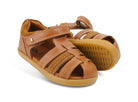 bobux I walk roam sandal in caramel leather