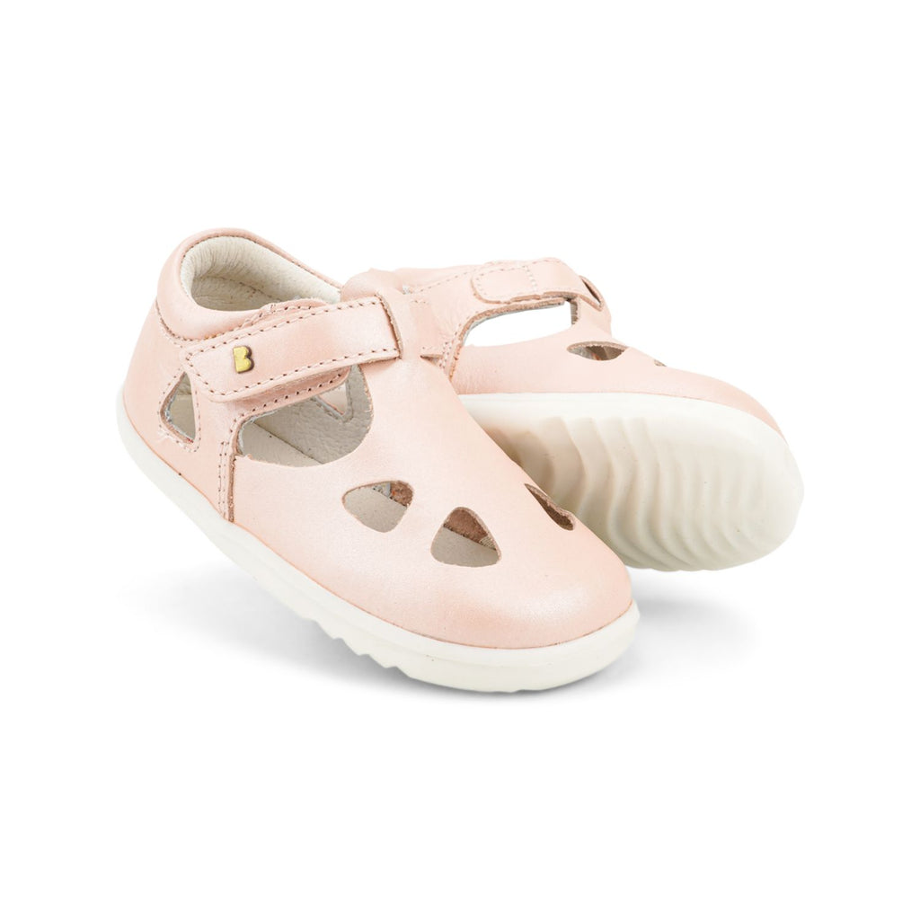 Bobux Step Up Zap II Sandal (Quickdry Seashell Shimmer)