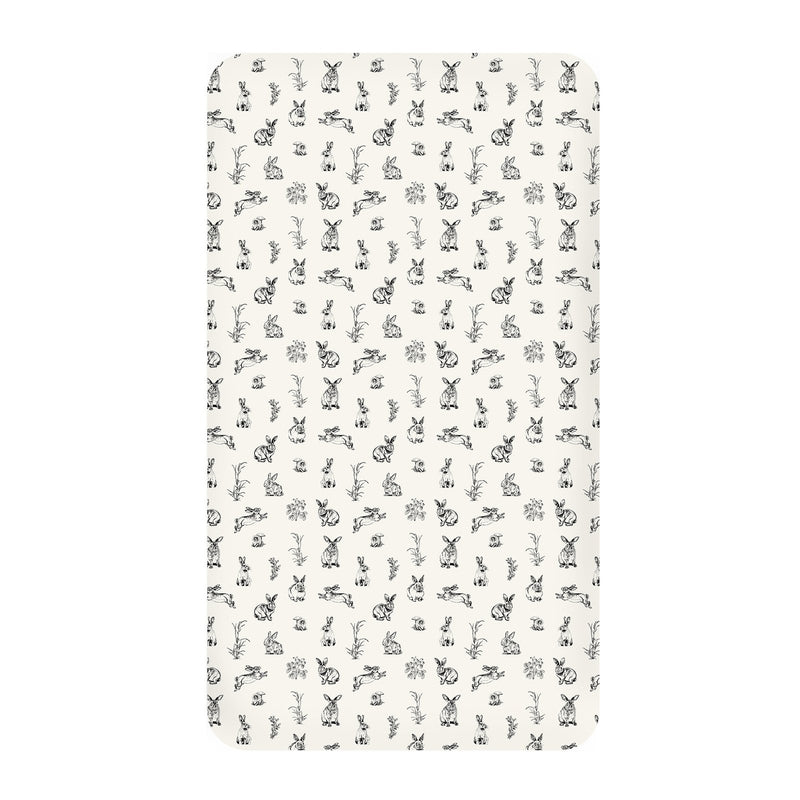 burrow & be almond burrowers cot sheet