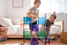 connetix tiles ball run set 92 pieces magnetic marble run