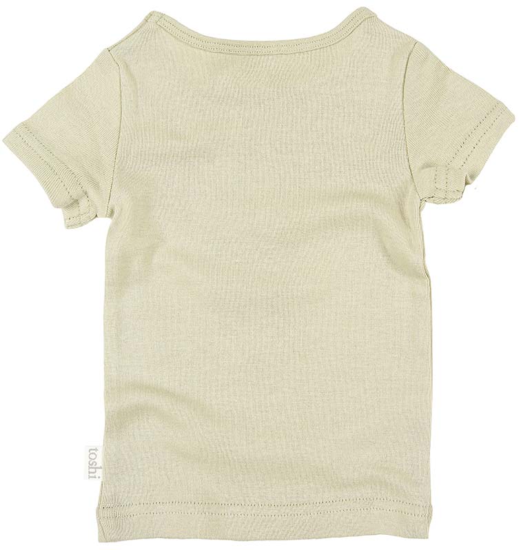 toshi baby organic cotton tee in thyme