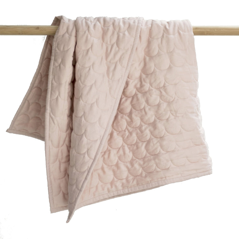 burrow & be dusty rose cot quilt