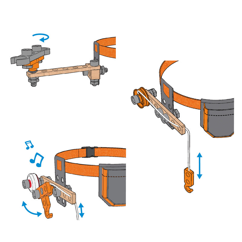 hape junior inventor scientific tool belt