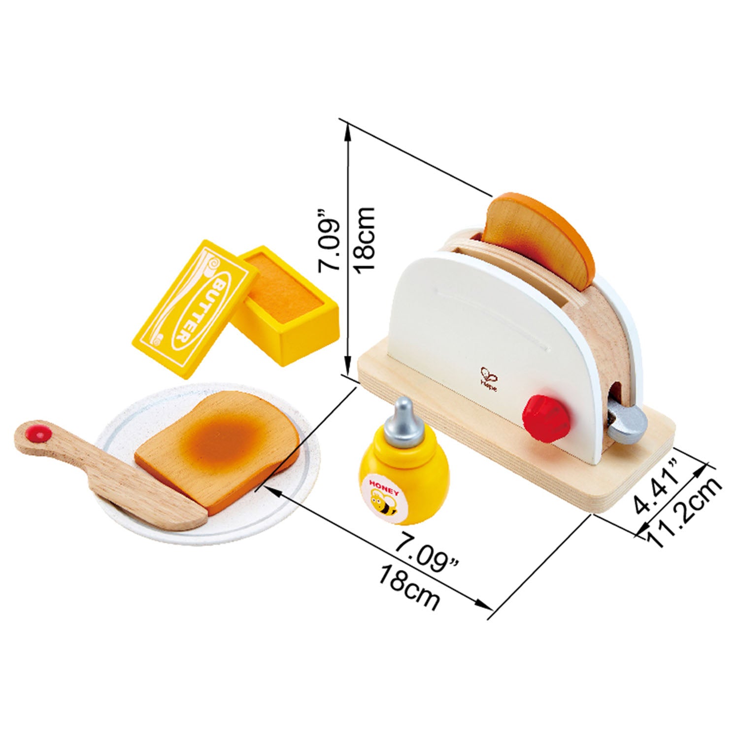 hape pop up toaster set