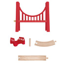 hape extended double suspension bridge