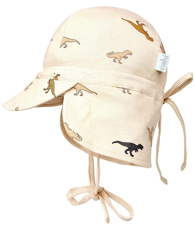 Toshi Flap Cap Bambini Sunhat (Dinosauria)