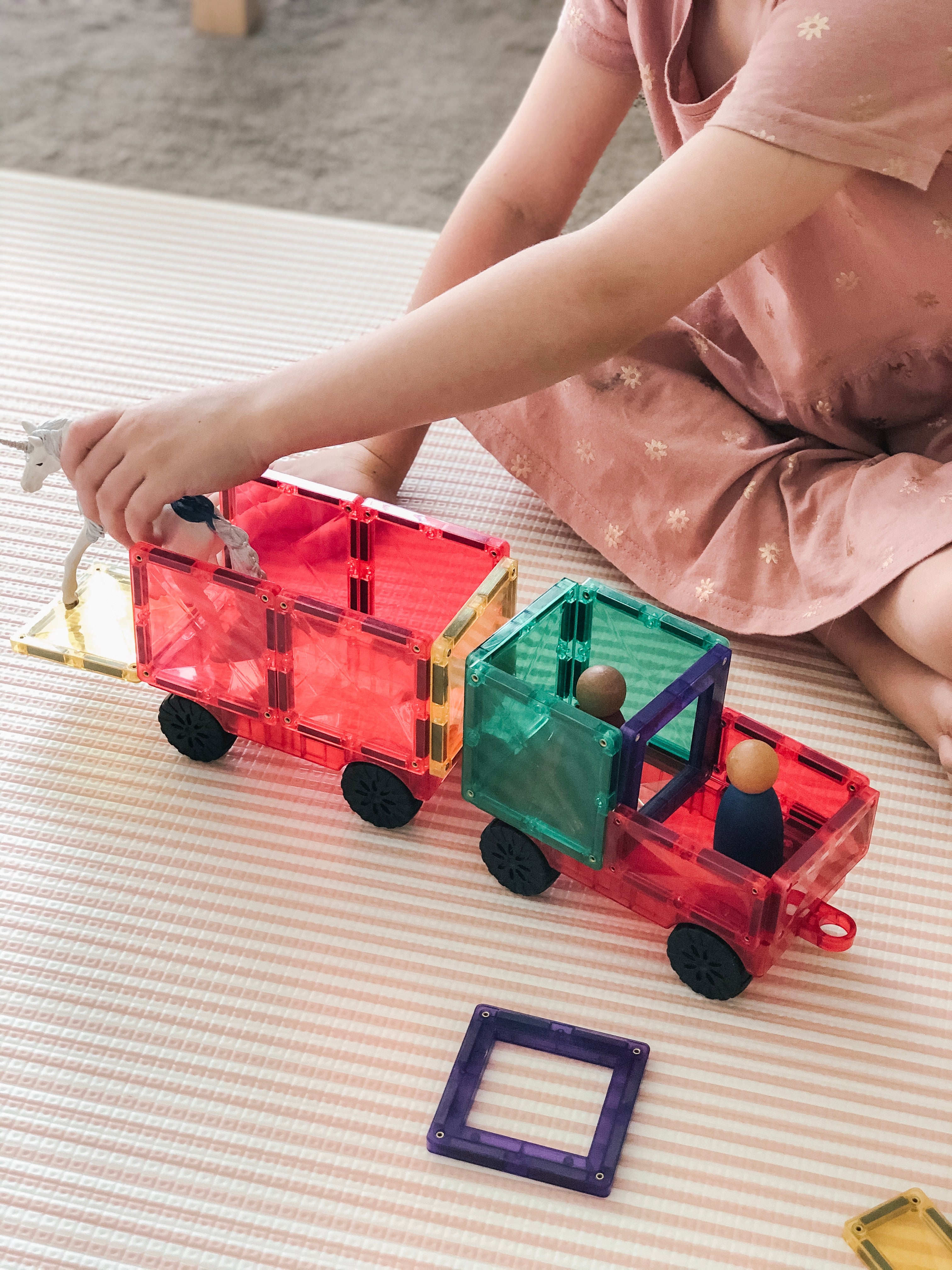 cconnetix magnetic tiles 24 piece car pack 