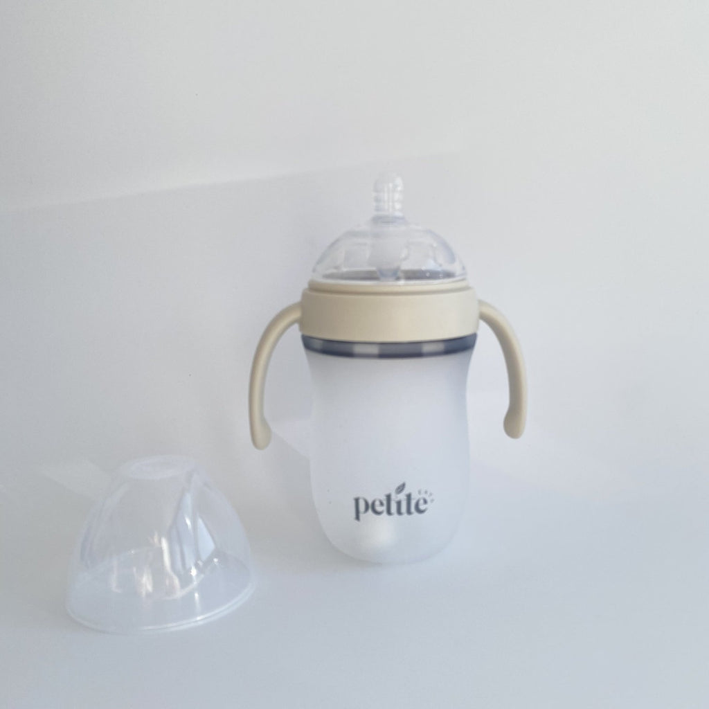 petite eats sippy cup in overcast large size 260ml