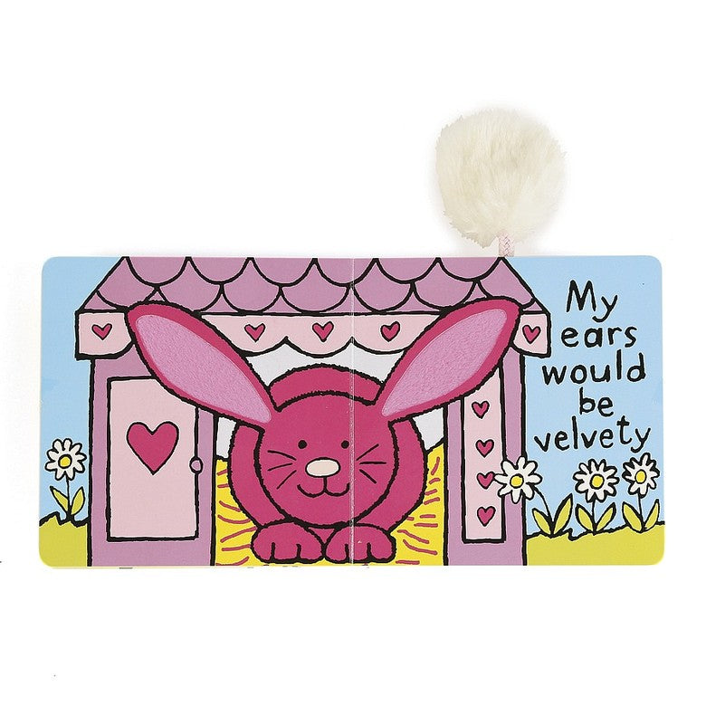 Jellycat If I Were A Rabbit Book (Pink)