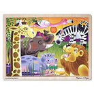 melissa & Doug african plains wooden puzzle