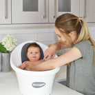 Shnuggle Baby Bath (White/Grey Stars)