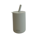 petite eats toddler smoothie cup with straw in sage