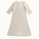 nature baby pointelle gown in natural