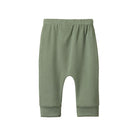 Nature Baby Organic Cotton Drawstring Pants (Nettle)