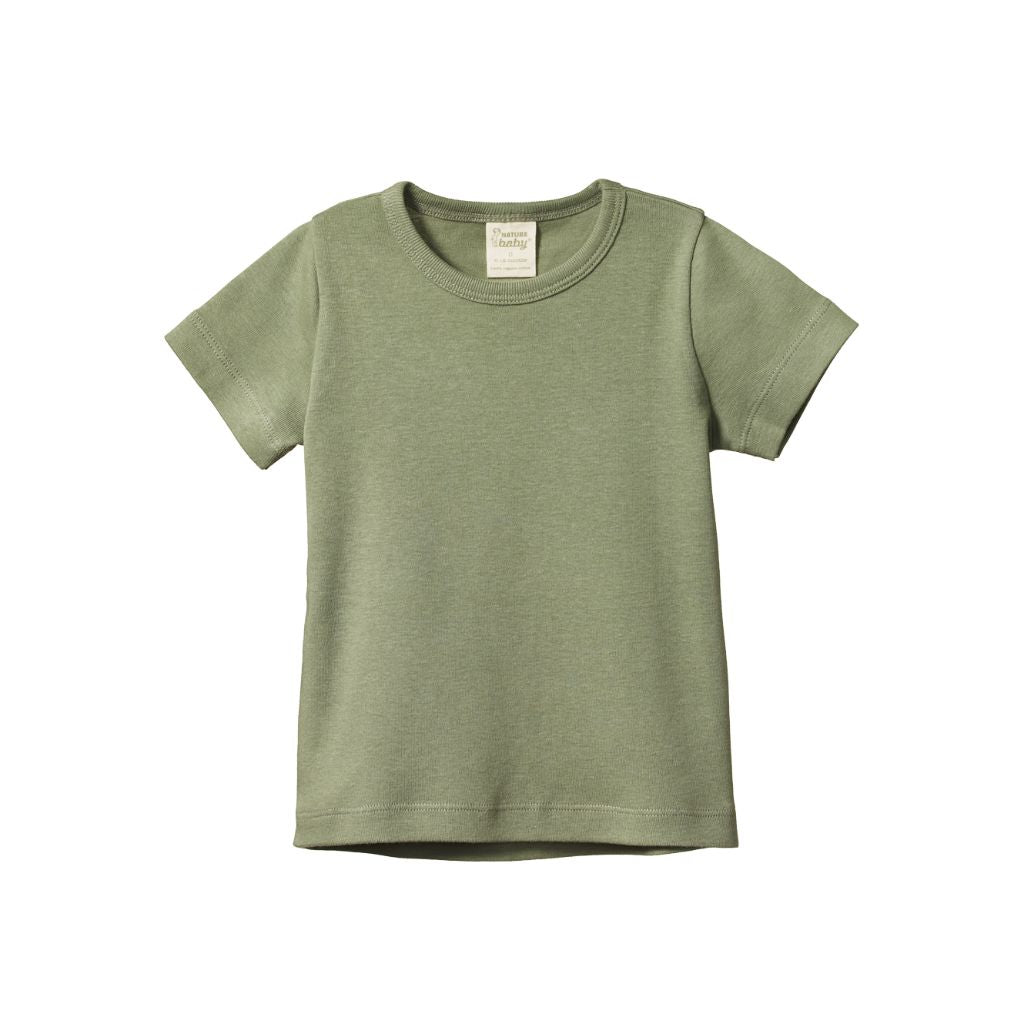 Nature Baby Organic Cotton S/S River Tee (Nettle)