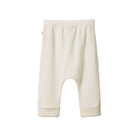 Nature Baby Merino Pointelle Drawstring Pants (Natural)