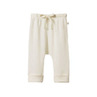 Nature Baby Merino Pointelle Drawstring Pants (Natural)