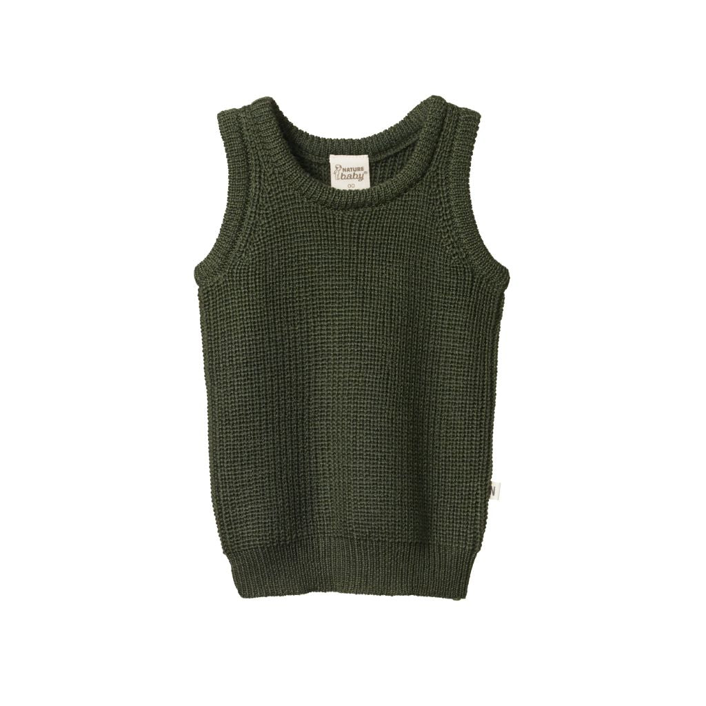 Nature Baby Merino Vest (Thyme)