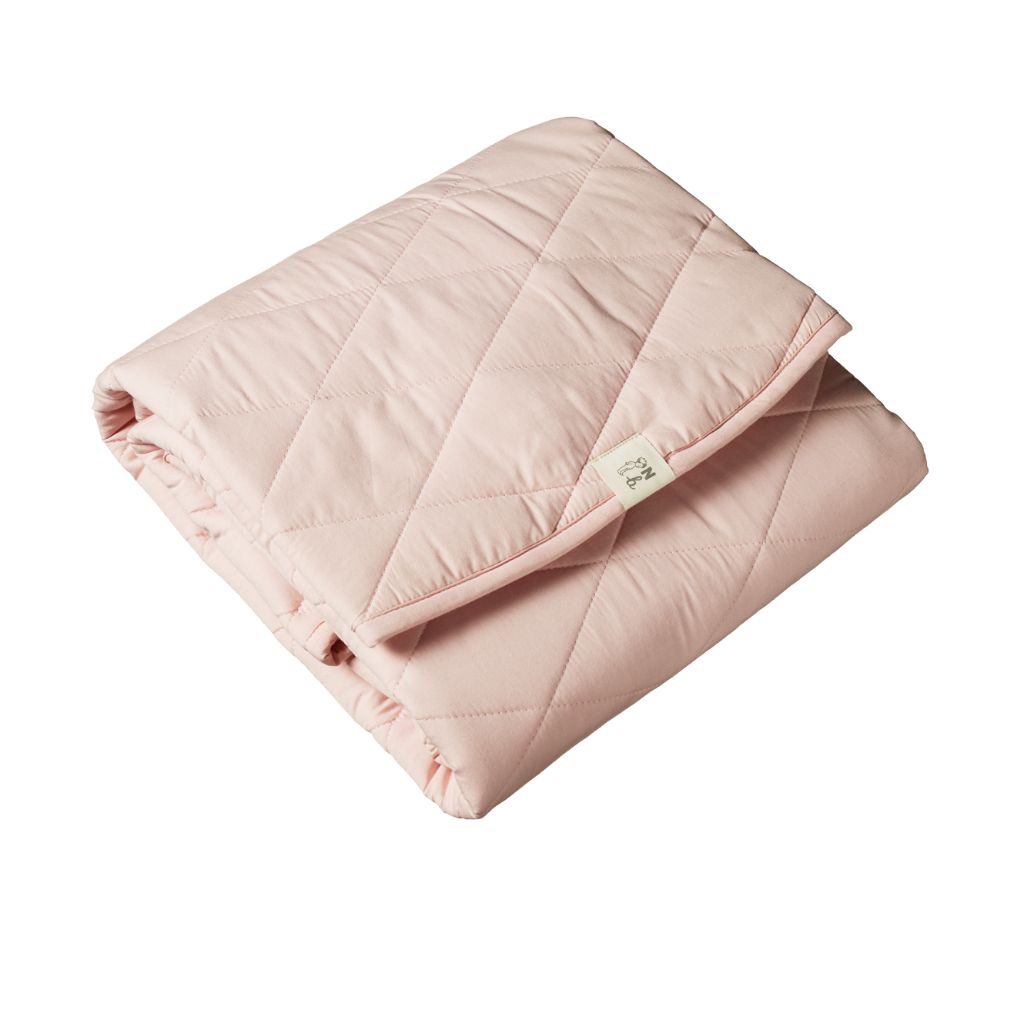 Nature Baby Quilted Play Mat (Rose Bud)