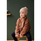Nature Baby Merino Alpine Pom Pom Beanie (Rose Dust)