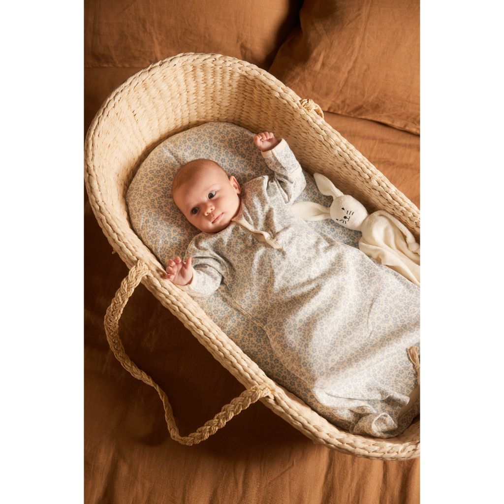 Nature Baby Moses Basket & Wool Mattress