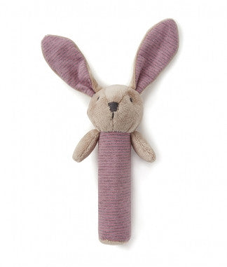 nana huchy pink bunny rattle