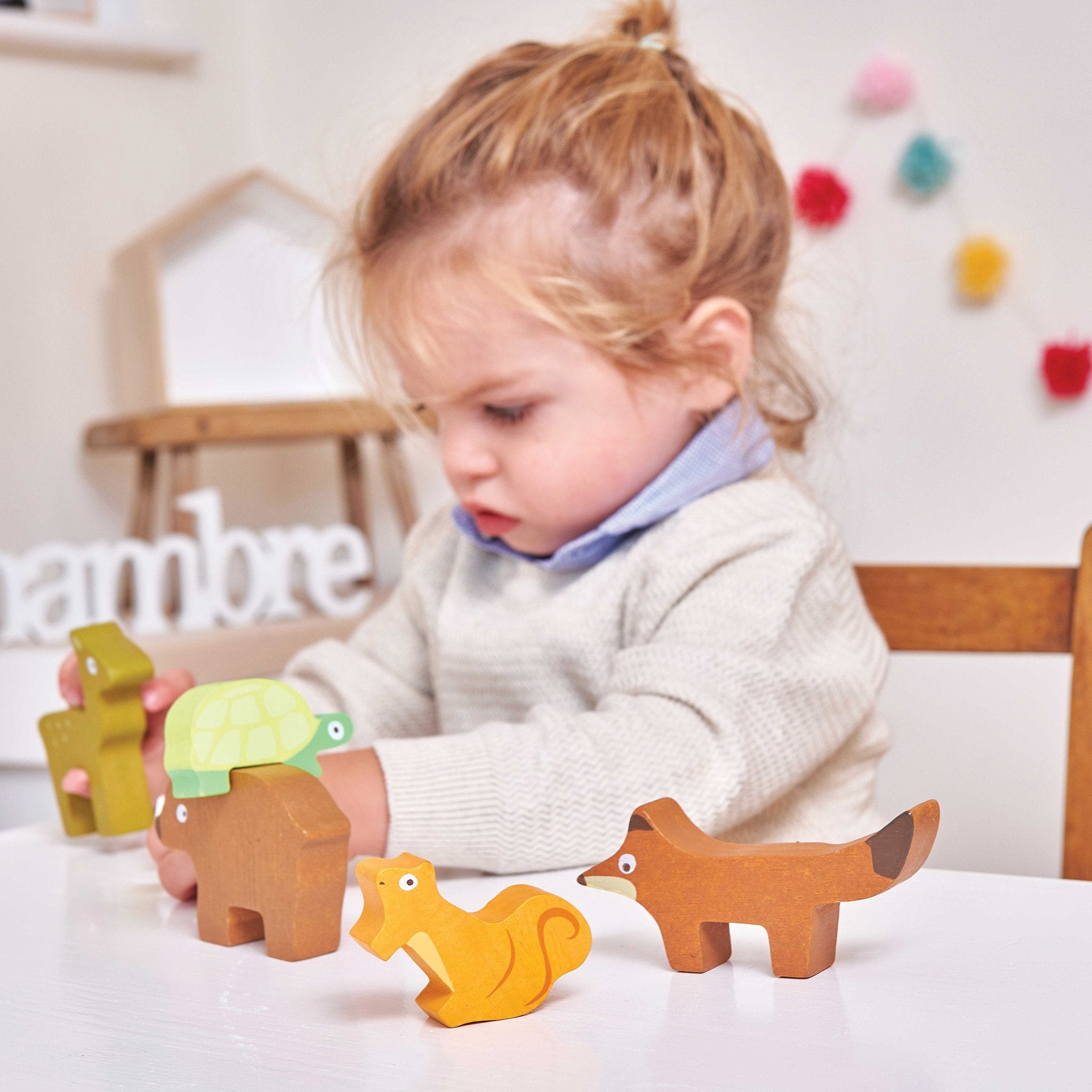 le toy van petilou forest stacker tower